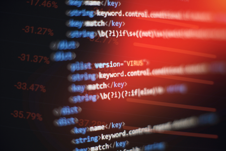 An image of schema markup in JSON code for a website.